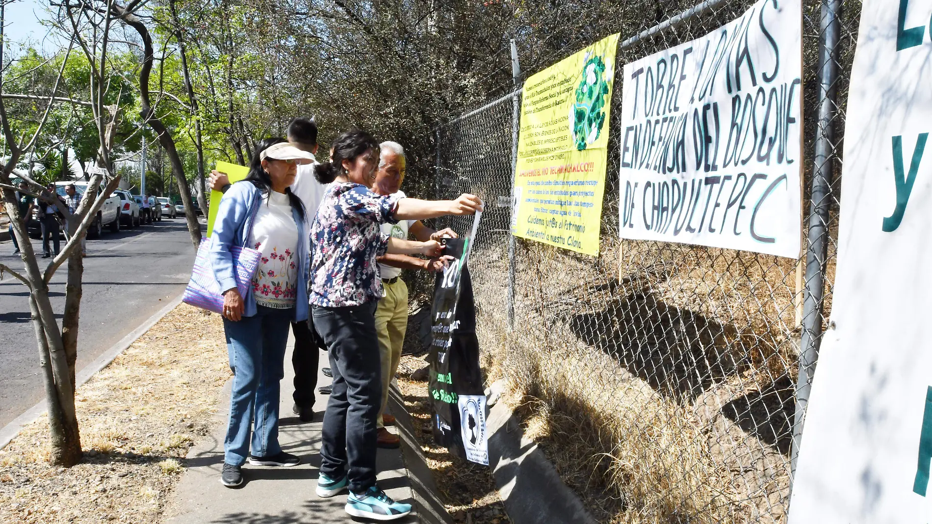 Vecinos defensa bosque de chapultepec